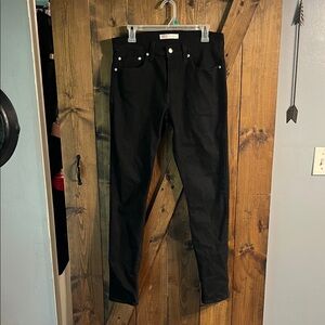 Slim black men’s jeans